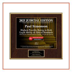 2025 AV Preeminent Award 2025 AV Preeminent Award